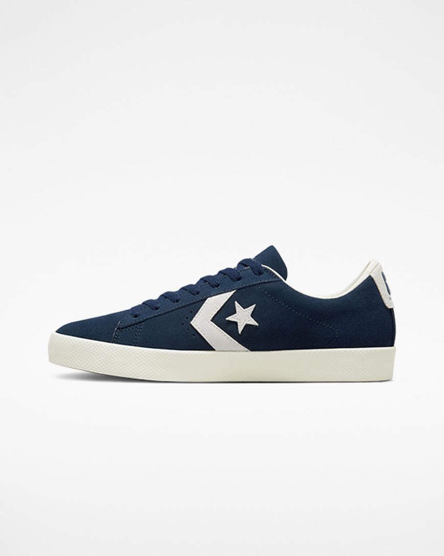 Bascheți Barbati Converse CONS PL Vulc Pro Piele Intoarsa Obsidienne Obsidienne | RO 0JUFK659